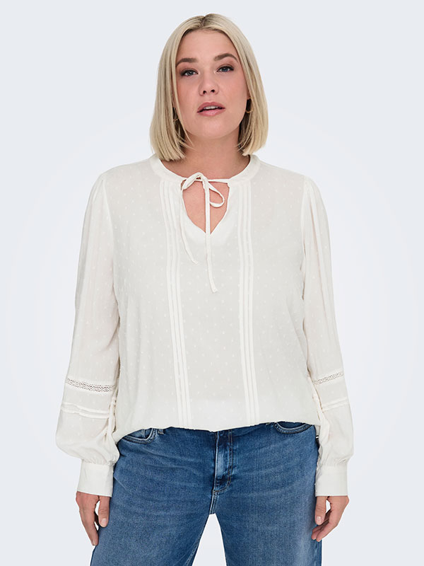 CARMIBEL - Plus Size Blus fra Only Carmakoma