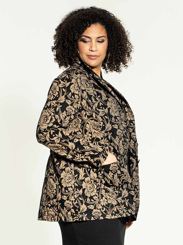 KIRSI  - Plus Size Kavaj fra Studio
