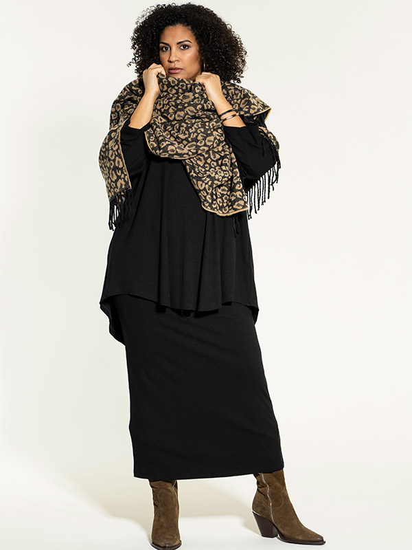 FANNI  - Plus Size Kjol fra Studio