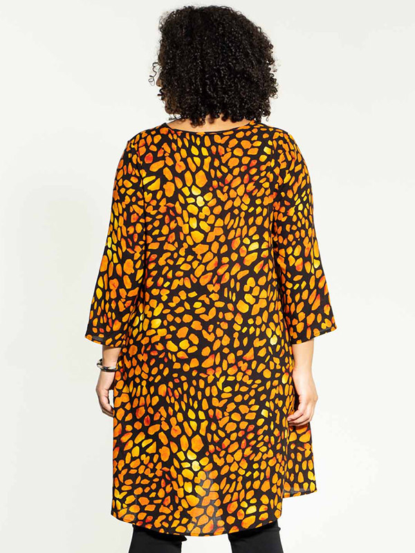 BIRGITTE  - Plus Size Klänning fra Studio