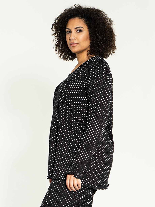 TULLE - Plus Size Natt blus fra Studio