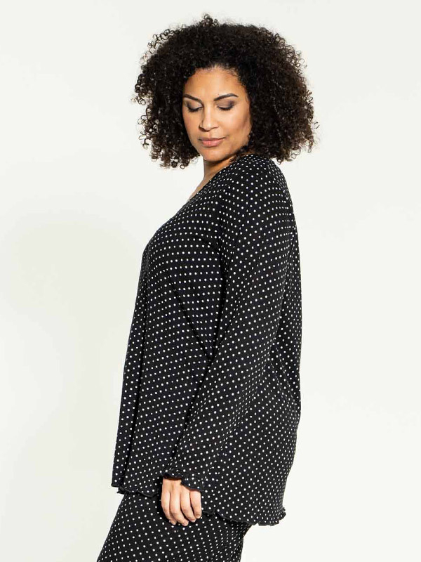 TULLE - Plus Size Natt blus fra Studio