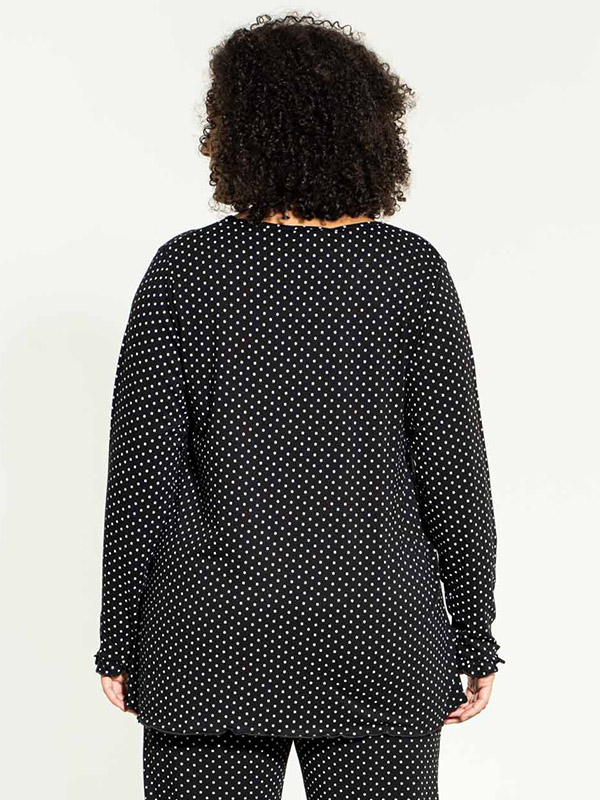 TULLE - Plus Size Natt blus fra Studio