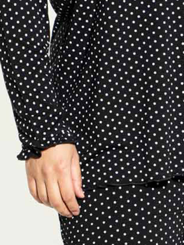 TULLE - Plus Size Natt blus fra Studio