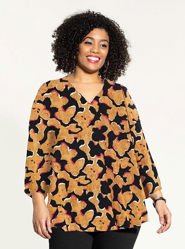 EMMY - Plus Size Blus fra Studio