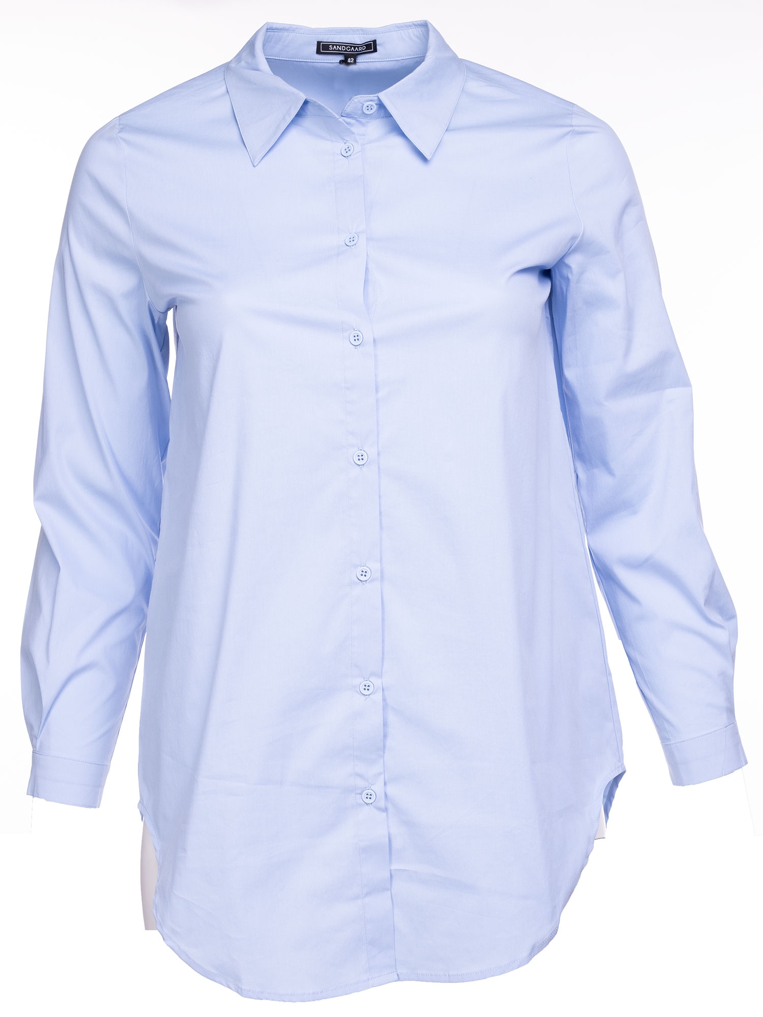 Lysblå skjorta med stretch fra Sandgaard