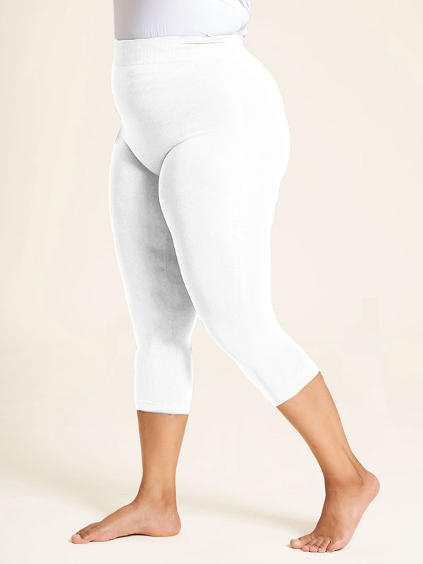 NEW YORK 3/4 - Plus Size Leggings fra Sandgaard