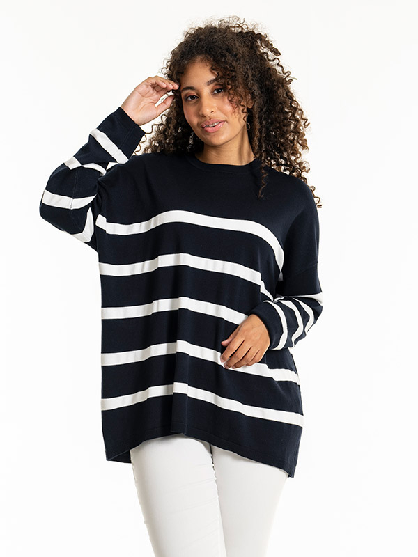HELSINKI - Plus Size Tröja fra Sandgaard