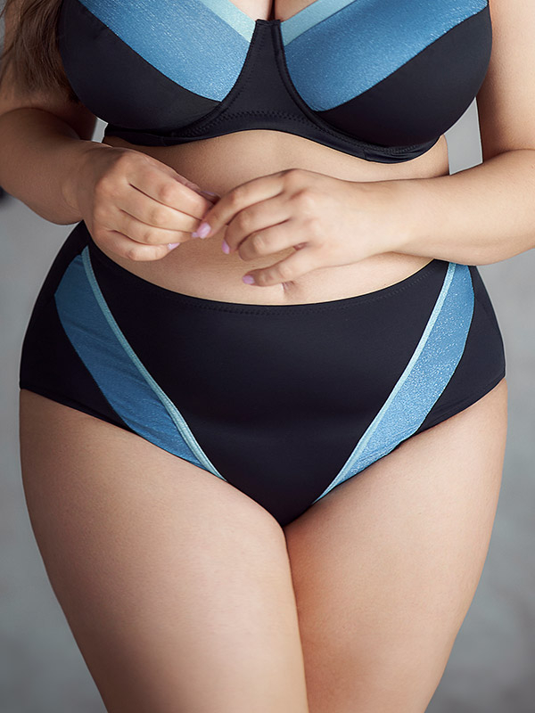 WAVE - Plus Size Bikinitrosa fra Plaisir