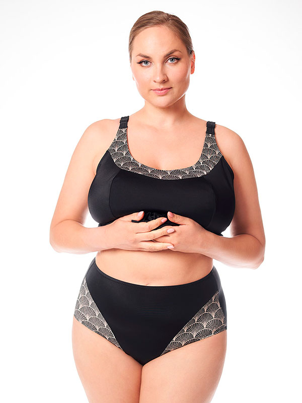 SEA SHELL - Plus Size Tankini fra Plaisir