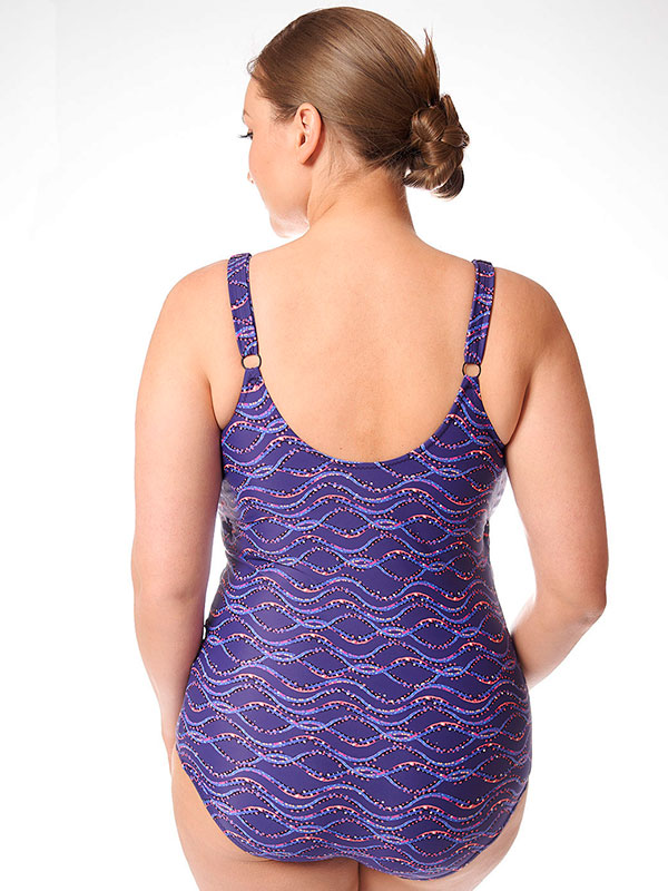 GLOW - Plus Size Baddräkt fra Plaisir