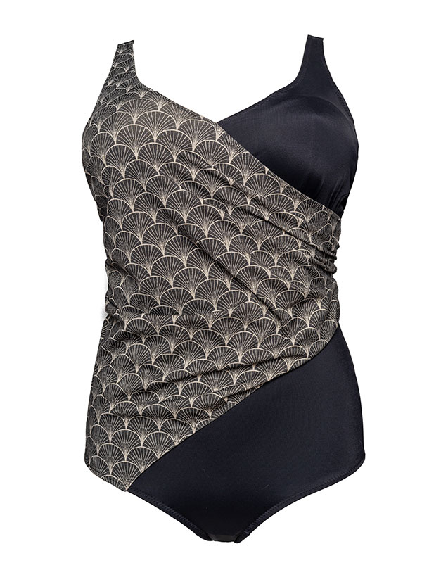 SEA SHELL - Plus Size Baddräkt fra Plaisir