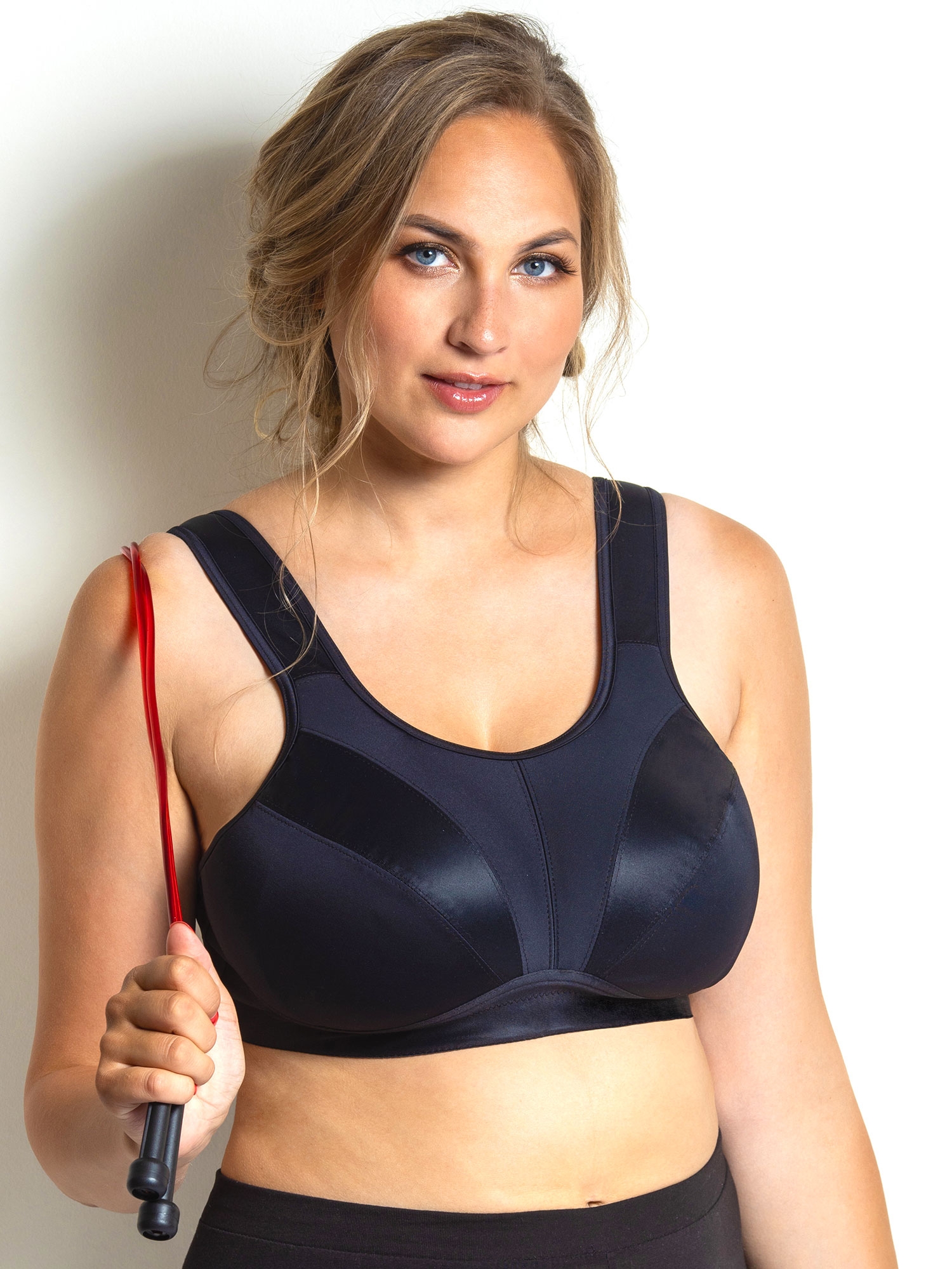 VIDA SPORT - Plus Size BH utan bygel fra Plaisir