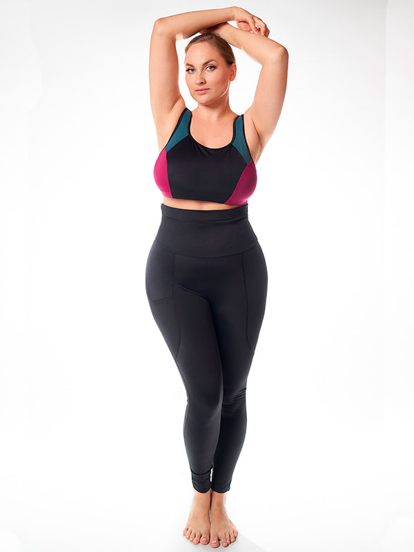 NOVA ACTIVE - Plus Size Träningstights fra Plaisir