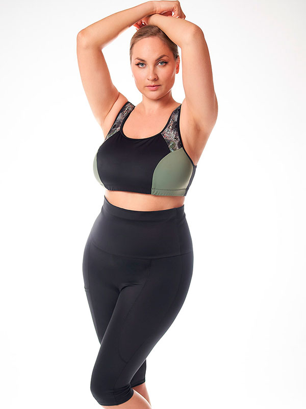 NOVA ACTIVE - Plus Size Träningstights fra Plaisir