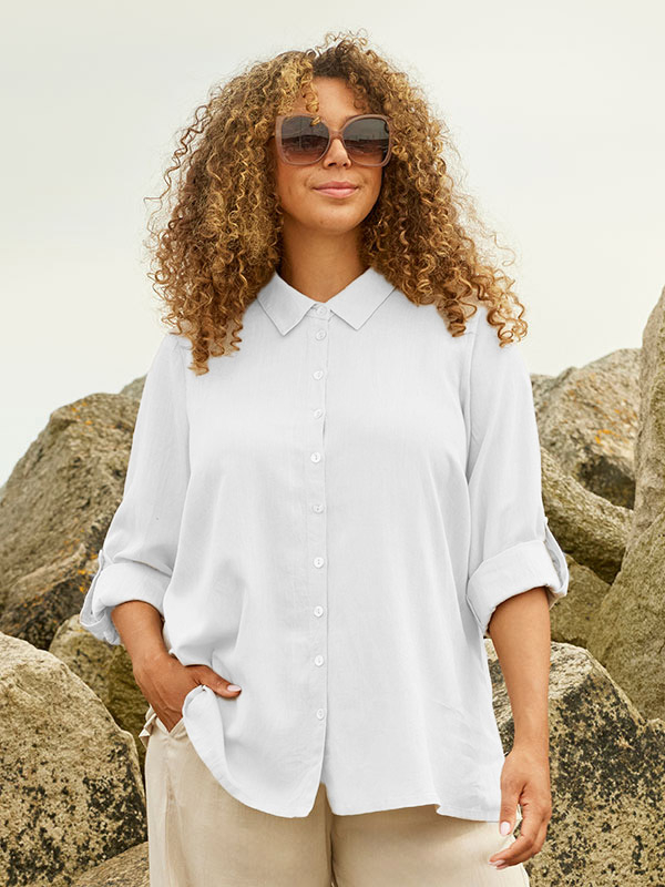 HYLA - Plus Size Skjorta fra Zhenzi