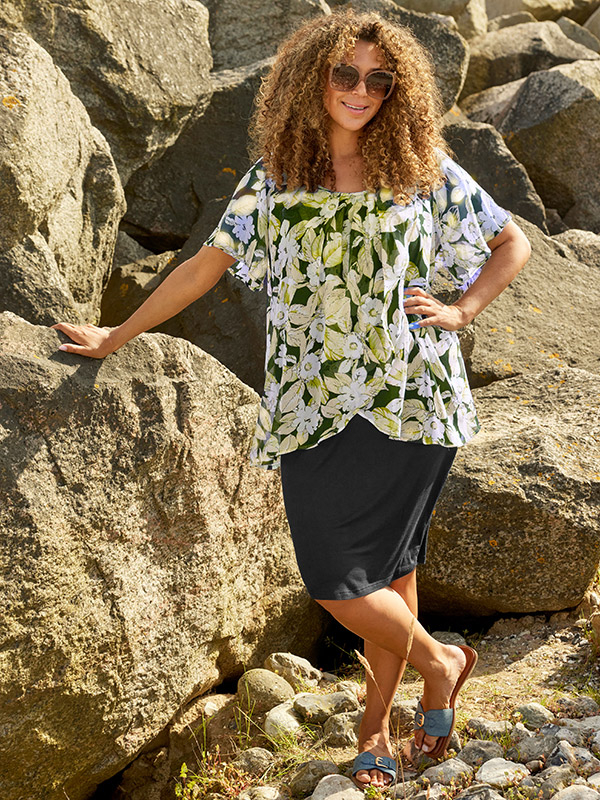 FRAN - Plus Size Klänning fra Zhenzi