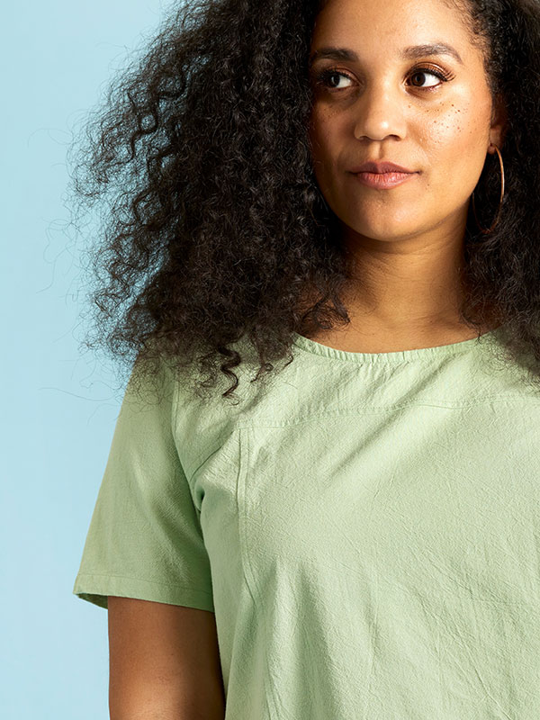 AMIN - Plus Size Blus fra Zhenzi