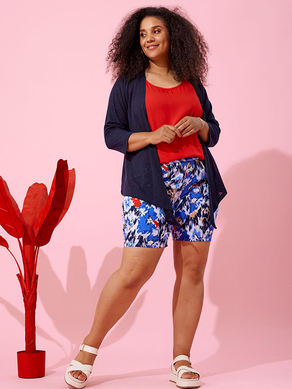 AGAR - Plus Size Kofta fra Zhenzi