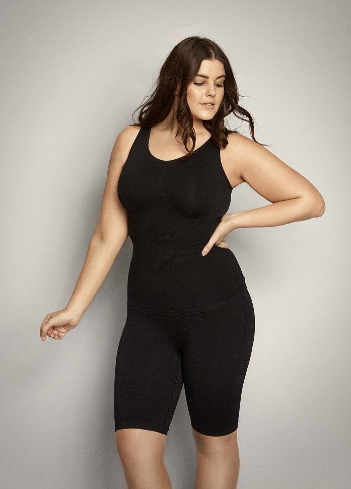 KORT TOP - Plus Size Shapewear fra Zhenzi