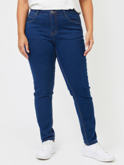 MONACO - Mörkblå jeans