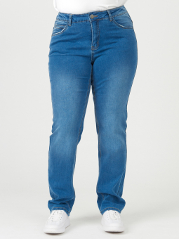MONACO - Mörkblå jeans