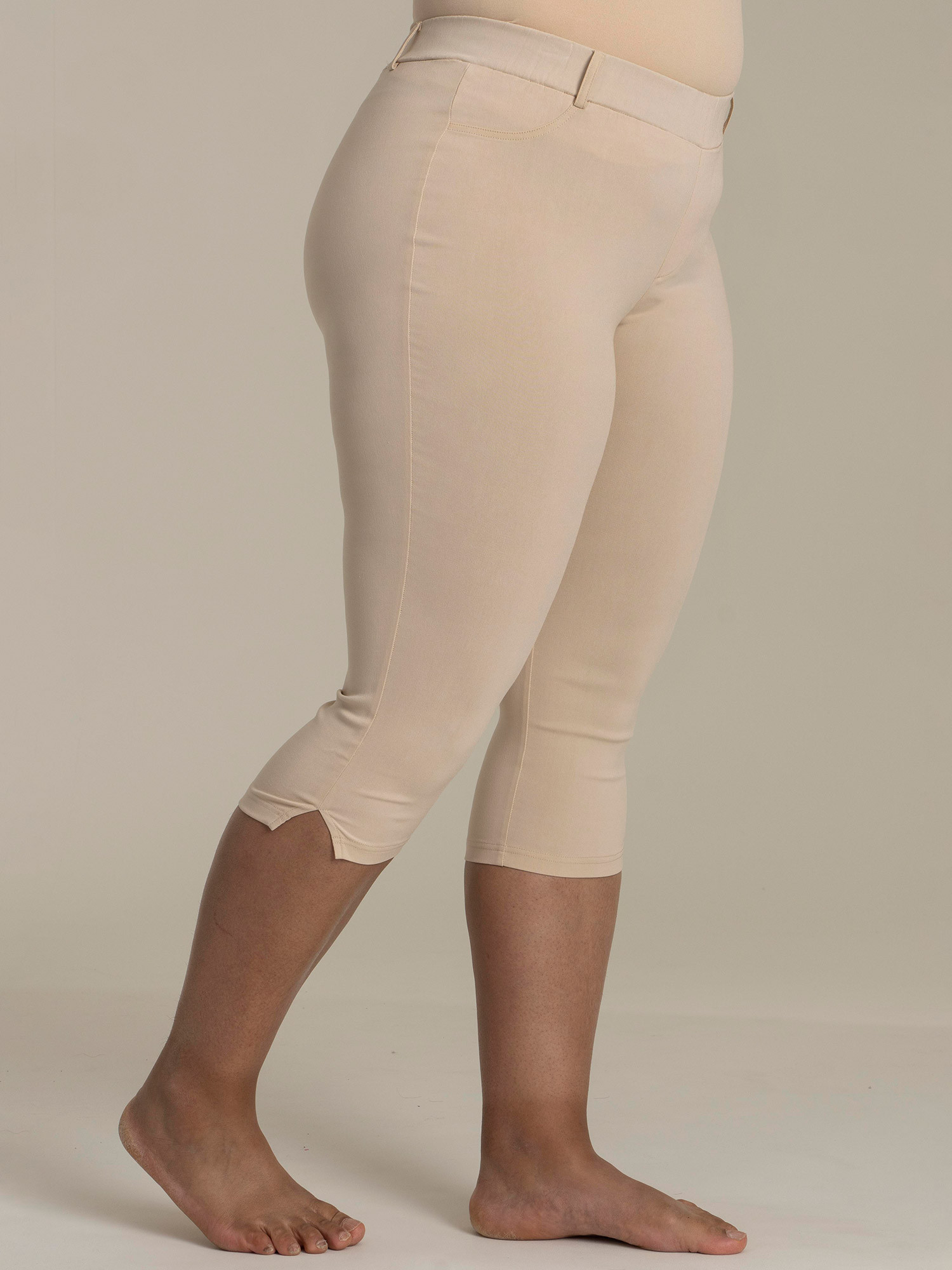 Buy Conceited Premium Soft Cotton Spandex Jersey Leggings - High Yoga  Waistband - Regular Plus Size - Capri and Full Length Online at  desertcartZimbabwe
