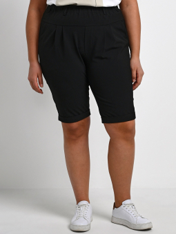 Kaffe Curve KCjia - Svarta shorts med stretch