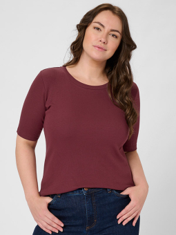 KCCARINA - Plus Size T-shirt från Kaffe Curve
