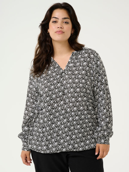 KCDIANA - Plus Size Blus från Kaffe Curve