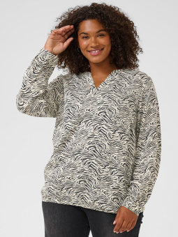 KCDIANA - Plus Size Blus från Kaffe Curve