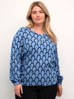 KCKERRY - Plus Size Blus från Kaffe Curve