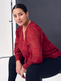 Plus Size Blus från Kaffe Curve