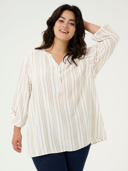 KCMILLE - Plus Size Blus från Kaffe Curve