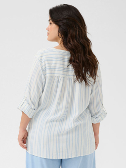KCMILLE - Plus Size Blus från Kaffe Curve