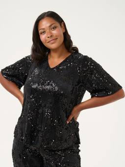 KCNICOLEEN - Plus Size Blus från Kaffe Curve