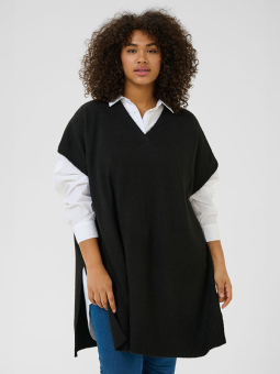 KCANNETT - Plus Size Poncho från Kaffe Curve