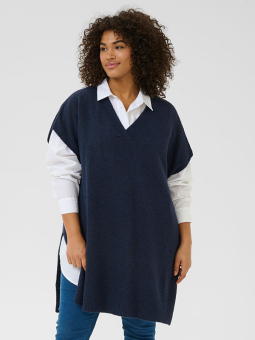KCANNETT - Plus Size Poncho från Kaffe Curve