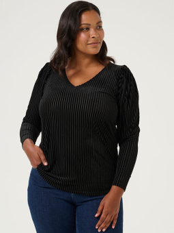 KCCACANNA - Plus Size Blus från Kaffe Curve