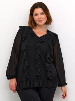 KCNINNI - Plus Size Blus från Kaffe Curve