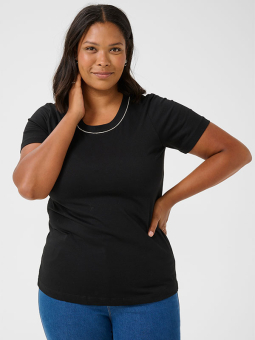 KCVIANA - Plus Size T-shirt från Kaffe Curve