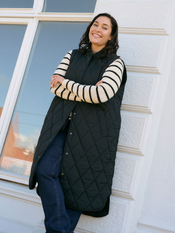 KCNORENA - Plus Size Väst från Kaffe Curve