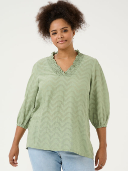 KCVITANA - Plus Size Blus från Kaffe Curve