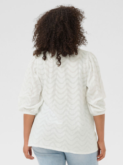 KCVITANA - Plus Size Blus från Kaffe Curve