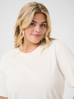 KCMERISA - Plus Size T-shirt från Kaffe Curve