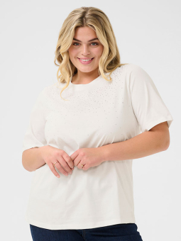 KCMERISA - Plus Size T-shirt från Kaffe Curve