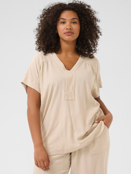 KCMILLE - Plus Size Blus från Kaffe Curve