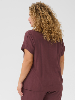 KCMILLE - Plus Size Blus från Kaffe Curve