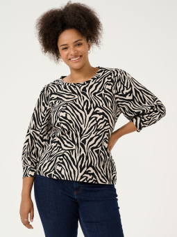KCIVENA - Plus Size Blus från Kaffe Curve