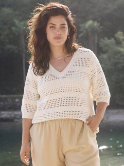 KCTENESA - Plus Size Tröja från Kaffe Curve